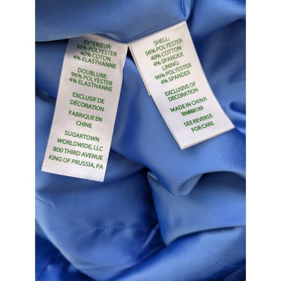 NWT Lilly Pulitzer $228  ARIE STRETCH SHIFT Palm Paradise Bennet Blue Dress - Picture 6 of 7